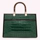 thumbnail image 4 of Bolso bandolera para mujer Bolso de mano superior con patrón de cocodrilo a la moda Bolsos de compras diarios, 4 of 4