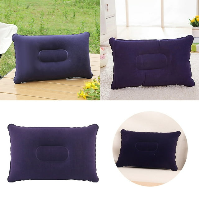 Coussins de Voyage pour le Camping Portables Gonflables Confort pour la Randonnée Avion Train Véhicule Accessoires de Voyage