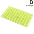 thumbnail image 6 of Silicone Ice Cube Tray, Square Ice Maker Tray, Ice Container, 60/90 Candy Gummy Jelly Mold, Stackable Ice Tray For Freezer, 6 of 8