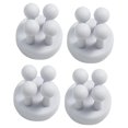 thumbnail image 2 of Clips para cables Baoblaze 4 piezas soporte para cables almacenamiento montado en la pared organizador de pared, 2 of 8