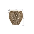 thumbnail image 4 of ET3403-18 Modern Style End Table made with Aluminium Casted in Gold Color, 4 of 5