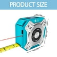 thumbnail image 2 of 2 In 1 Digital Tape Measure | 130ft/40m Distance Meter Display On Backlit LCD Screen With 16ft/5m AutoLock Measuring Tape | Ft/Inch/Fractions/M/mm, 2 of 8