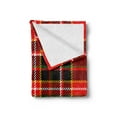 thumbnail image 2 of Plaid Soft Flannel Fleece Blanket, Vertical and Horizontal Lines Tartan Backdrop Scottish Fashion and Culture Inspired, Cozy Plush for Indoor and Outdoor Use, 50" x 60", Multicolor, by Ambesonne, 2 of 5