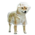 thumbnail image 1 of Chubasquero para perros, Chubasquero para mascotas, poncho portátil para perros, ropa de nieve con doble botonadura, poncho transparente imperente para perros, 1 of 6