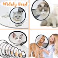thumbnail image 4 of DEELLEEO Dog Cone Collar Adjustable Protective Collars for Pet Dog Cat Recovery After Sergery (L), 4 of 4