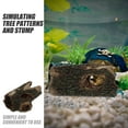 thumbnail image 2 of SHISUYAN Fish Tank Tree Hole Shelter Fish Tank Simulation Tree Hole Decoration Aquarium Hideout, 2 of 8