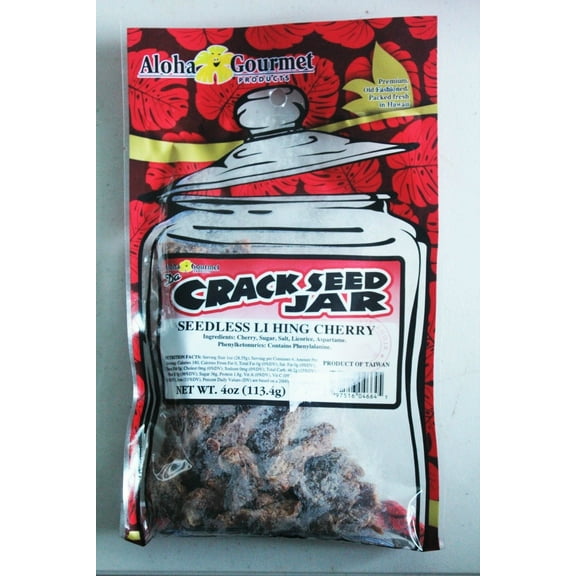 Aloha Gourmet Crack Seed Jar, 4 Oz.