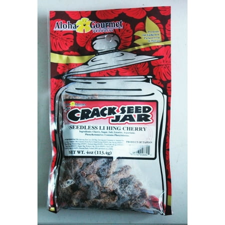 Aloha Gourmet Crack Seed Jar, 4 Oz.