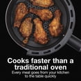 thumbnail image 5 of Proctor Silex 3.7 Quart Air Fryer with Timer and Nonstick Basket, Black, 5 of 8
