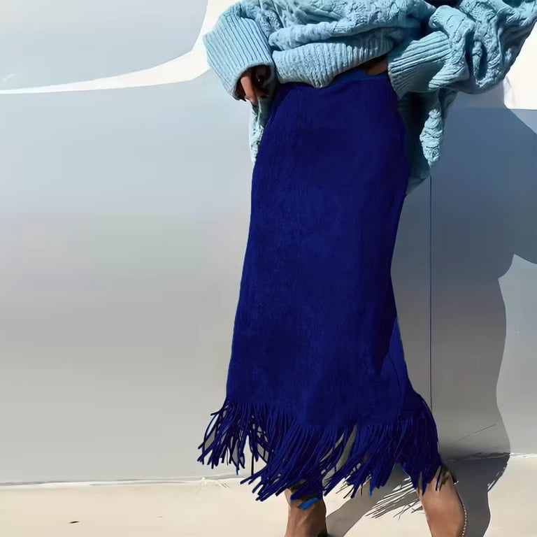 FRSASU Womens Velvet Tassel Mini Dress High-Neck Suede Velvet Vintage Fringe Long-Sleeve Dress with Loose Pockets Red FRSASU Womens Velvet Tassel Mini Dress High-Neck Suede Velvet Vintage Fringe Long-Sleeve Dress with Loose Pockets Red