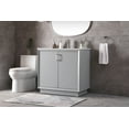 thumbnail image 6 of Elegant Lighting VF19636BL Hayes 36" Free Standing Single Basin Vanity Set - Blue, 6 of 7
