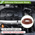 thumbnail image 2 of Unique Bargains 20Ft 1/2" 12mm ID 3.5mm Thickness Silicone Vacuum Hose for Air and Water Red, 2 of 6