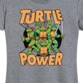 thumbnail image 3 of Teenage Mutant Ninja Turtles - Turtle Power - Women's Short Sleeve Graphic T-Shirt, 3 of 5