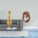 thumbnail image 2 of Escultura decorativa y marco de fotos de resina ornamentado, centro de mesa decorativo para oficina, hogar, dormitorio, soporte de exhibición de regal, 2 of 8