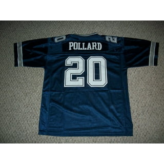 Tony Pollard Navy Blue Custom Stitched Football UNSIGNED Jersey