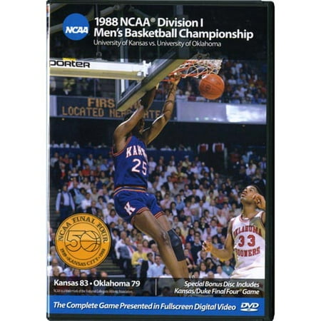 1988 NCAA Division I Men's Basketball Championship: University Of Kansas Vs. University Of Oklahoma (Full Frame)