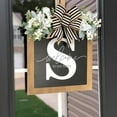 thumbnail image 4 of LCXmlly Wreath And Bow Personalized Front Door Wreath: Farmhouse Style Welcome Sign, 4 of 6