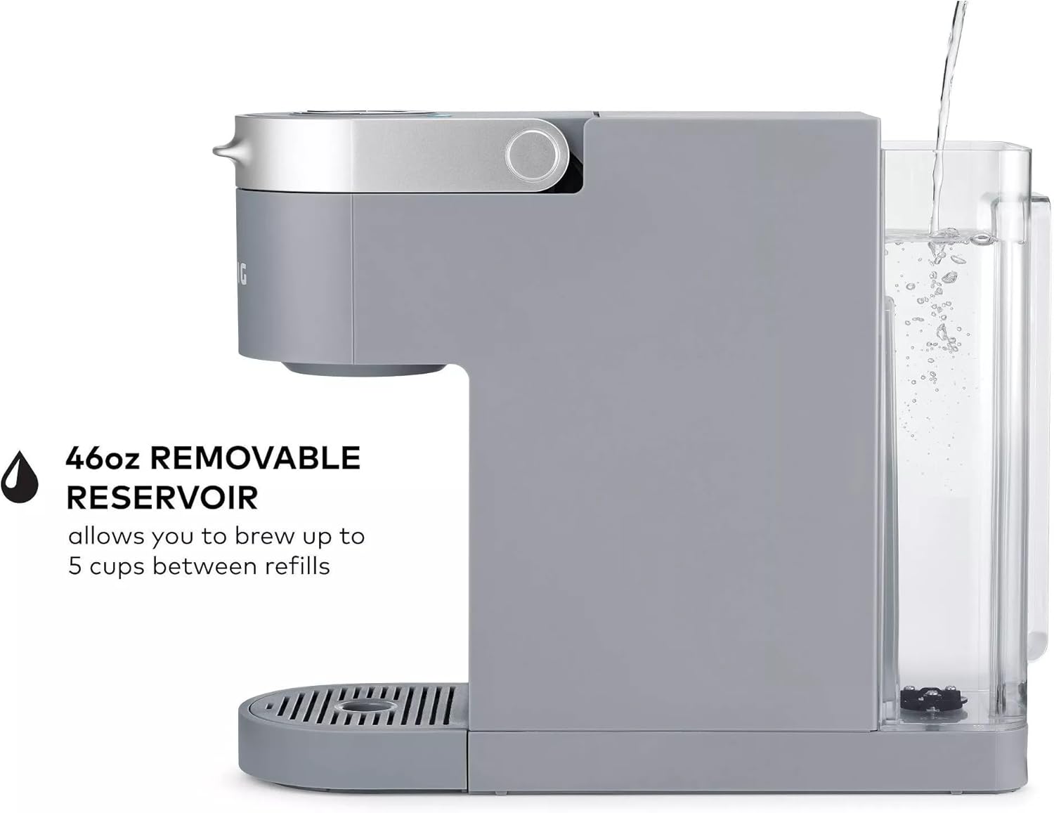 Restored Keurig KIPK900FAGY K-Iced Plus Single Serve Coffee Maker, Artic Gray (Refurbished)