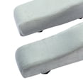 thumbnail image 3 of Almohadillas universales para brazos, 2 uds., lavables, reutilizables, funda extraíble, cojines para reposabrazos de silla Gris Zulema Almohadilla para reposabrazos, 3 of 5