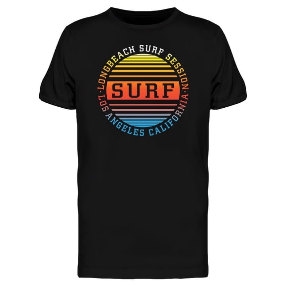 Longbeach Surf Session Tee Men's -Image by Shutterstock