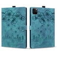 thumbnail image 2 of Case for iPad Pro 12.9 inch 6th/5th/4th/3rd Gen 2022/2021/2020/2018 with Stand, Card Slot, Auto Wake/Sleep, Embossed Cat PU Leather Cover, Green, 2 of 7