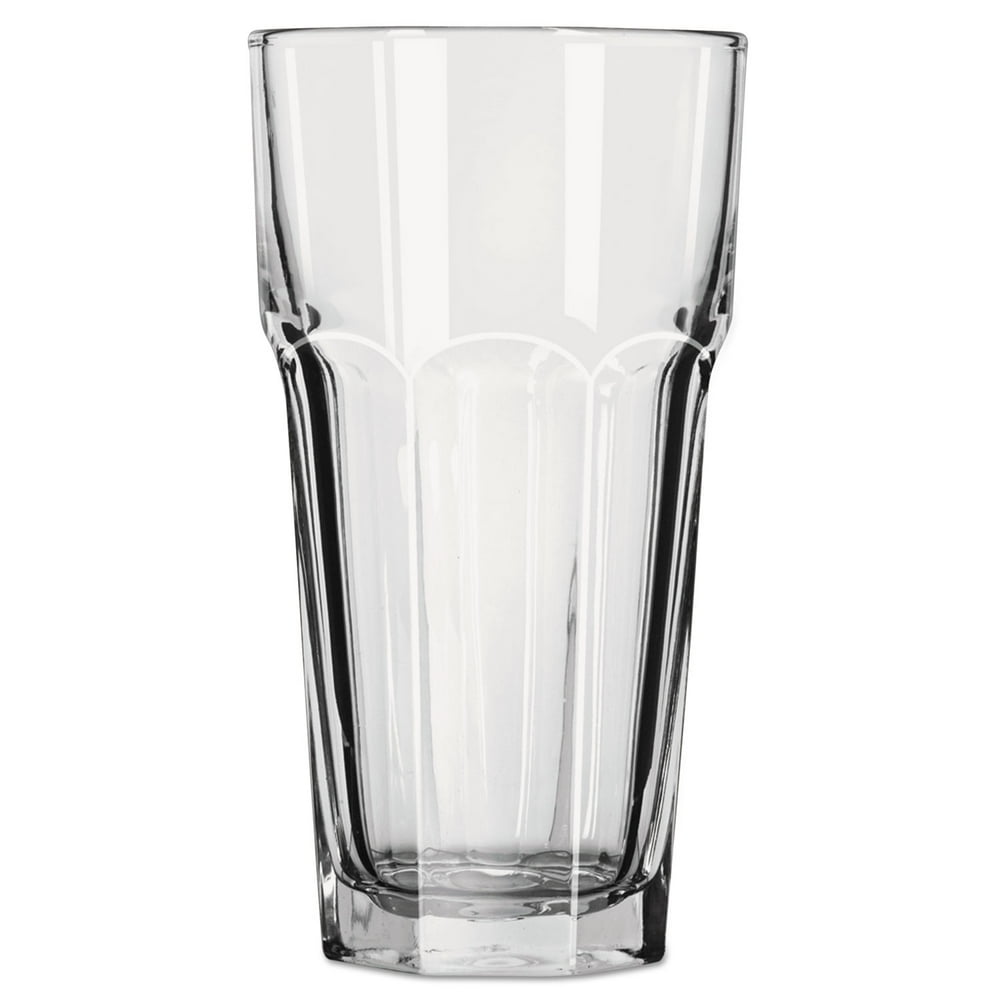 Gibraltar Glass Tumblers, 22 oz, Clear, Iced Tea Glass, 24 Walmart