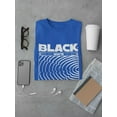 thumbnail image 3 of Black Whyte Techno Style T-Shirt Men -Image by Shutterstock, Male Small, 3 of 4