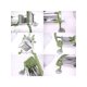 thumbnail image 5 of YONGSTYLE French Fry Cutter Potato Slicer with Suction Feet Complete Set, Includes 1/4, 3/8,1/2,8 Pieces,6 Pieces, 5 of 5