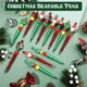 thumbnail image 2 of Bolígrafos con Cuentas para Navidad, Bolígrafos con Cuentas con 12 Espaciadores de Silicona con Forma de Papá para Material de Oficina Escolar para Navidad, 2 of 6