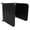 Black, variant on LOLIPPYY 3-Piece Cat Litter Box Enclosure with Splash Guards and Privacy Protectors for Cat Litter Pans