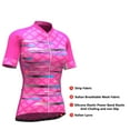 thumbnail image 4 of Women's Pro Series Pink Cycling Short Sleeve Jersey, Bib Shorts, or Kit Bundle, 4 of 11