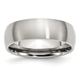 thumbnail image 1 of Bande Brossée en Acier Inoxydable de 7 mm - Taille 7.5, 1 of 1