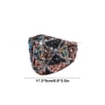 thumbnail image 3 of Sparkly Sequin Face Cover Glitter Flannel Sequins Masc Masquerade Face Covering, 3 of 6