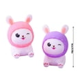 thumbnail image 3 of Squeeze Squeeze Toys, Rabbit Plush, Sensory Squeeze Toys, 8inStuffed Bunny, Mood Calming, Student Playtime, Random Color, 1 Pc, 3 of 6
