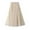 C-Beige775, variant on DHFJKG Mesh Midi Skirts Womens A Line Fairy High Waisted Swing Skirt Elastic Waist Solid Color Stylish Skirt