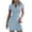 summer dresses for women-Blue, variant on Homenesgenics Womens Dresses under $10.00 Fashion Women Summer Casual Pullover Solid Sexy Short Sleeve Mini Dress Green S
