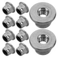 thumbnail image 1 of GAXIRE 25 Pcs Écrous à Bride en Acier Inoxydable Résistants aux Vibrations pour Applications Industrielles, 1 of 7