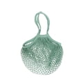 thumbnail image 2 of CHENjy Reusable Cotton String Bag, Mesh Produce Bag with 10 Inch Shoulder Straps, Farmers Market Grocery Tote for Fruits and Storage, Green, 2 of 7