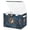 Celestial Star Map, variant on Foldable Fabric Storage Bin With Handle Collapsible Basket Box Storage With Lid Organizer Celestial Star Map