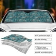 thumbnail image 5 of Bingfone Modern Excavator Car Windshield Sun Shade Protector Keep Your Vehicle Cool Sun Shield Visor Cover Foldable for Car Truck SUV-Medium, 5 of 8
