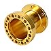 thumbnail image 3 of 3inch Universal Car Aluminium Steering Wheel Hub Spacer Steering Adapter Kit (Yellow), 3 of 4