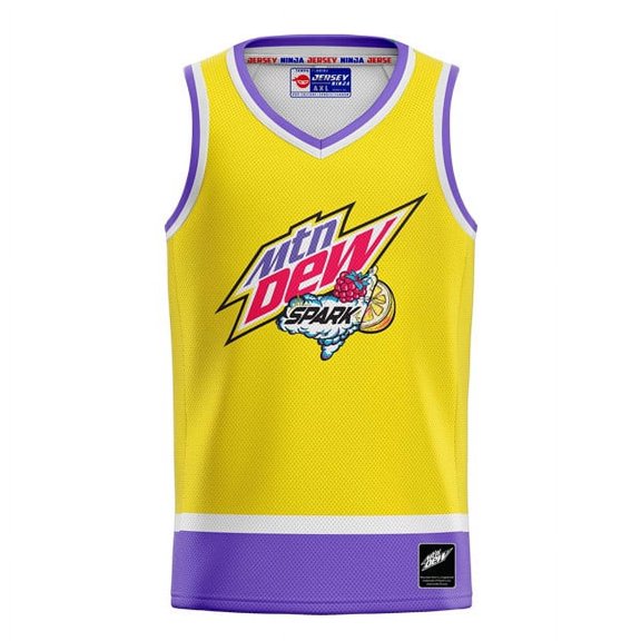 Mountain Dew Spark Pro Player Yellow Performance Tank