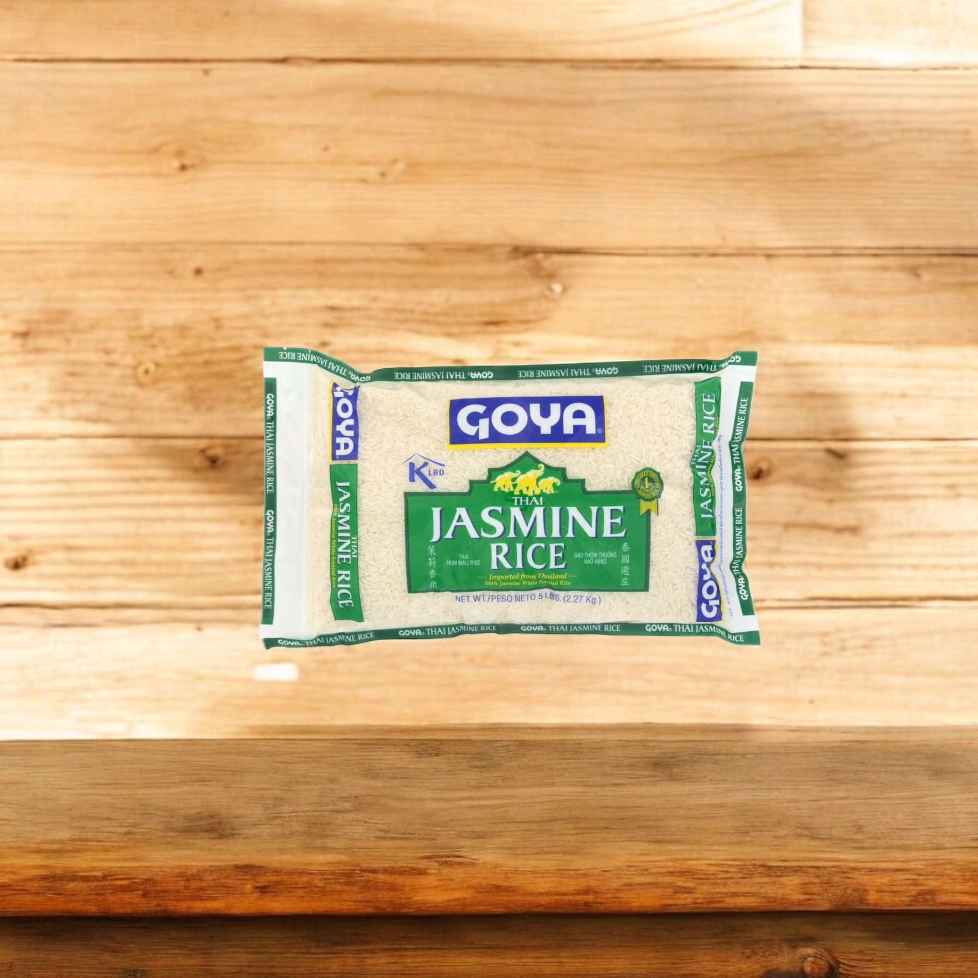 Goya Jasmine Rice, Thai 5 Lb, Pack of 1