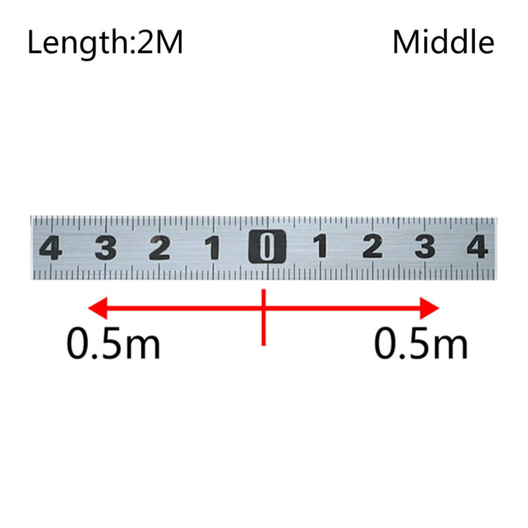 Miter Track Tape Measure With Adhesive Backing Metric Inch - Temu