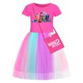thumbnail image 3 of Vestido de verano para niñas de Inside Out, 2024, JOY SADNESS, ropa para niñas pequeñas, vestidos casuales de manga corta, vestidos de fiesta de boda para niñas pequeñas, 3 of 5
