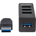 thumbnail image 3 of Hub USB Manhattan de 3 Puertos USB 2.0 y 1 puerto USB 3.0. Manhattan 163828, 3 of 4