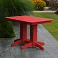 thumbnail image 1 of A &amp; L Furniture Poly 48 x 33 in. Rectangle Outdoor Dining Table, 1 of 11