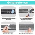 thumbnail image 5 of Disposable Hair Catcher Shower Drain Mesh Stickers, Diy Shower Drain Cover Hair Catcher For Linear - Shun, 5 of 5