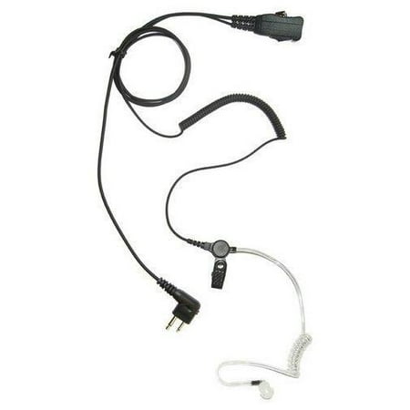 Single Wire Acoustic Tube Surveillance Earpiece Headset for Motorola EP450 Two Way Radio