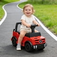 thumbnail image 7 of HEIMILI Kids Push Car, Licensed Mercedes-Benz Unimog,Toddler Ride On Toy with Anti-Slip Wheels & Safety Bumper Guards, Foot to Floor Toy for Indoor & Outdoor,Red, 7 of 7